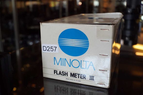 Minolta Flash Meter III, Boxed