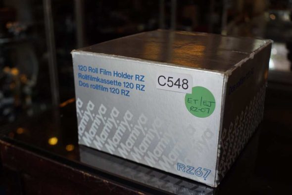 Mamiya RZ67 Roll Film Holder 120, boxed