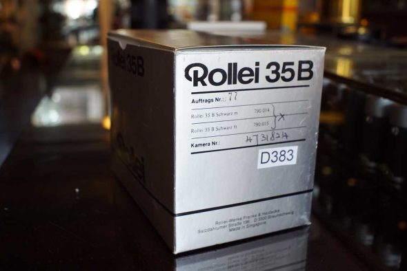 Rollei 35B, never used, NOS boxed