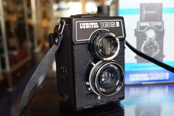 LOMO Lubitel 166B TLR camera, boxed