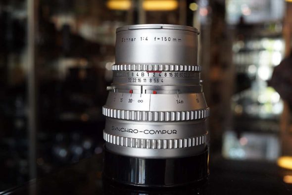 Carl Zeiss Sonnar 150mm F/4 lens chrome for Hasselblad V, needs service, OUTLET