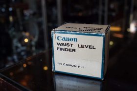 Canon F-1 waist level finder, Boxed