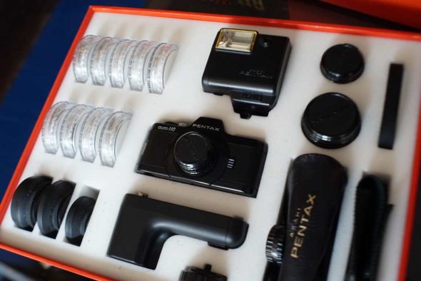 Pentax auto 110 collection outfit, boxed