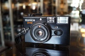 Konica Pop with Hexanon 36mm f/4 lens Black