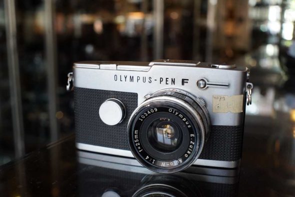 Olympus Pen FT + 25mm F/4 Auto-W lens. OUTLET