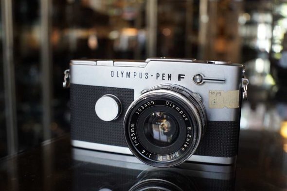 Olympus Pen FT + 25mm F/4 Auto-W lens. OUTLET