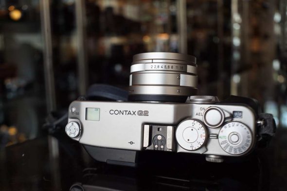 Contax G2 with 45mm F/2.8 Planar T* kit