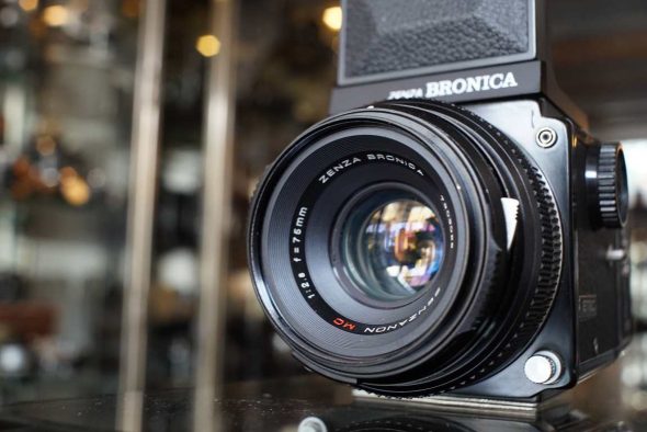 Bronica ETRC + 75mm F/2.8 lens