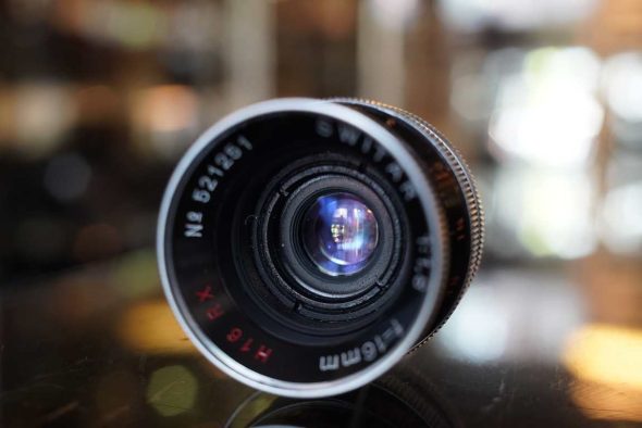 Kern Switar 1:1.8 / 16mm H16 RX, C-mount lens