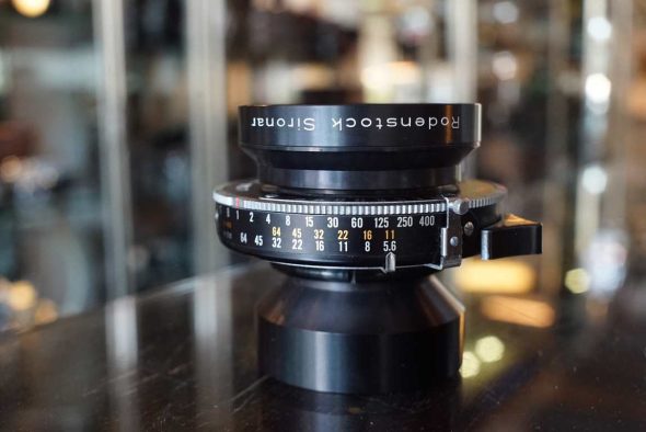 Rodenstock Sironar 210mm F/5.6 lens in Copal No.1 shutter