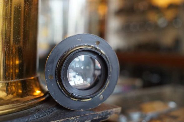 Carl Zeiss Jena Tessar 1:6.3 f=15cm, nice little brass lens