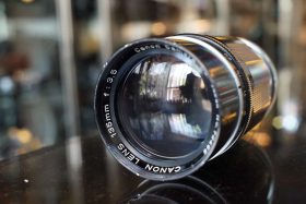 Canon 135mm f:3.5 for Leica screw mount (black version)