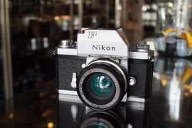 Nikon F body + Photomic TN finder w/ Nikkor-HC 50mm f/2 non-ai