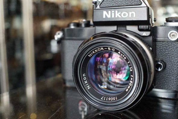 Nikon F2a black + Nikkor-SC 50mm f/1.4 AId