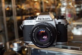 Nikon FG-20 + E 50mm f/1.8 AIS