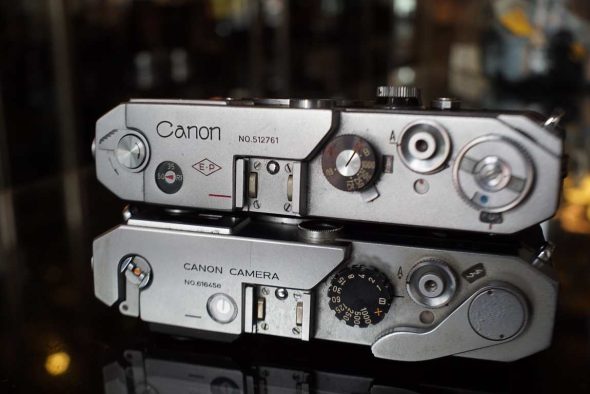 Lot of two Canon rangefinder cameras (VT and VI-L) with Leica screw mount. OUTLET