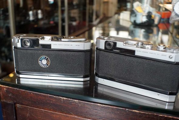Lot of two Canon rangefinder cameras (VT and VI-L) with Leica screw mount. OUTLET