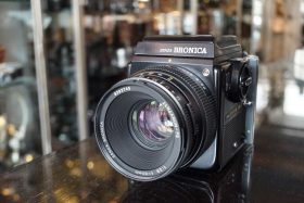Bronica SQ-B + Zenzanon 80mm F/2.8 PS/B lens