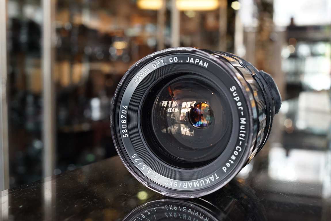 Pentax Super-Multi-Coated Takumar/6x7 75mm F/4.5 lens - Fotohandel  Delfshaven / MK Optics