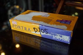 Kodak Portra 160NC in 220 format, expired 2009, 5-pack