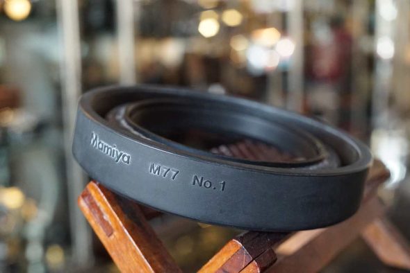 Mamiya rubber lens hood M77 No.1 for RB67/RZ67