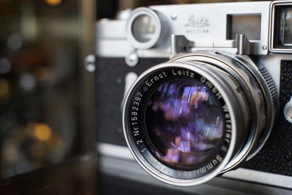 Leica M3 single stroke + DR Summicron 50mm F/2 lens
