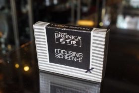 Bronica ETR focusing screen, diagonal split prism