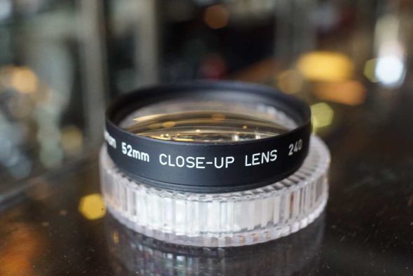 Canon 52mm Close Up lens 240, cased