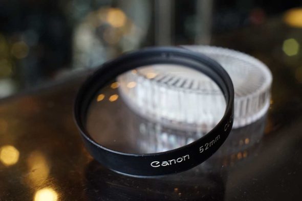 Canon 52mm Close Up lens 240, cased