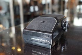 Bronica ETR AE prism finder, with remark