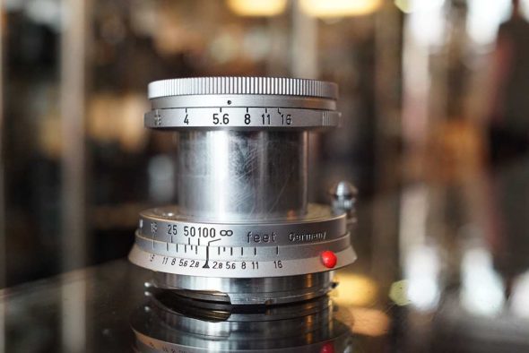 Leica Leitz Elmar 50mm F/2.8 collapsible, very hazy, OUTLET