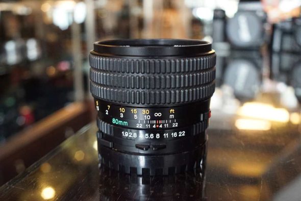 Mamiya Sekor C 80mm F/1.9 lens for M645, OUTLET