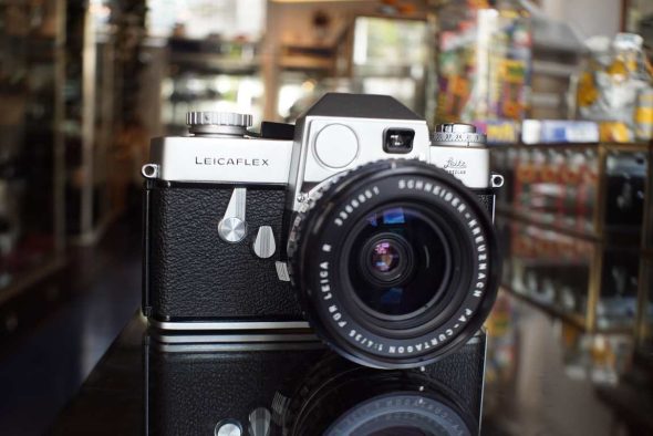 Leicaflex + Schneider Curtagon 1:4 / 35mm Shift lens