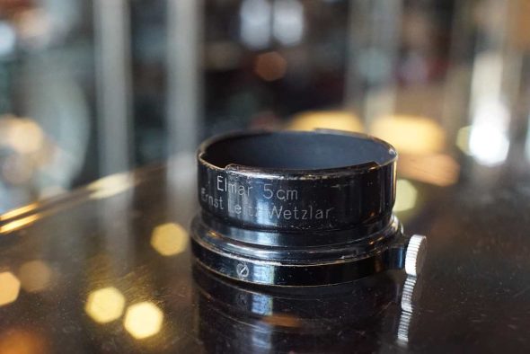 Leica FISON lens hood, odd vriant in black