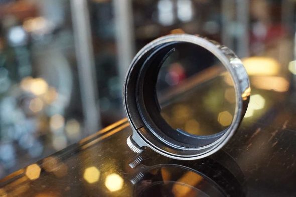 Leica FISON lens hood, odd vriant in black