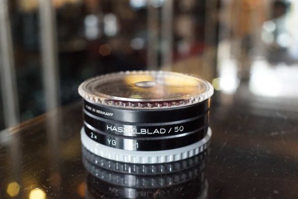 Lot of 3x Hasselblad B50 filters, Red, Orange, YG