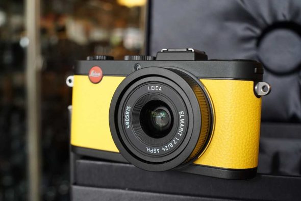 Leica 18905 X2 a-la-carte Black/Lemon-Yellow / 100 years edition, boxed