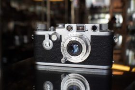 Leica IIIF RD ST + 50mm F/3.5 Elmar, recent CLA