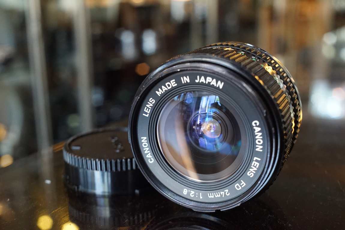 国際ブランド キヤノン Canon F-1 + 24mm FD F2.8オールドレンズ NEW Amazon FD 24mm キャノンCanon  レンズ(単焦点) F2.8一眼レフカメラ カメラ