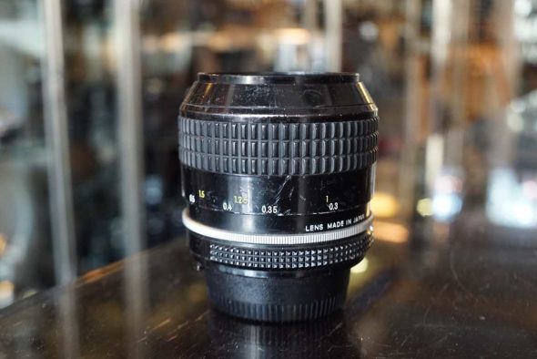 Nikon Nikkor 35mm F/1.4 AI lens, worn