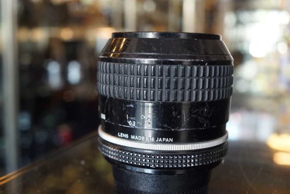 Nikon Nikkor 35mm F/1.4 AI lens, worn