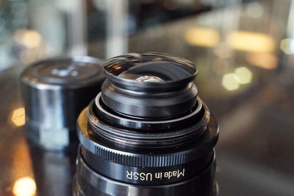 Jupiter-12 35mm F/2.8 LTM lens, with caps and case