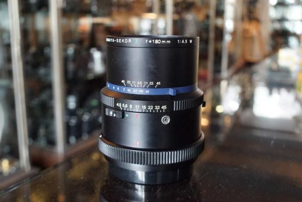 Mamiya Sekor Z 180mm F/4.5 W for RZ67 + rubber lenshood
