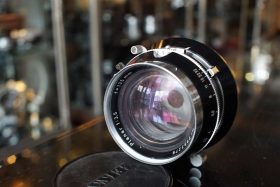 Carl Zeiss Planar 135mm f/3.5 lens, Synchro Compur Linhof shutter