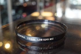 Contax 72mm multicoated UV filter (L39)
