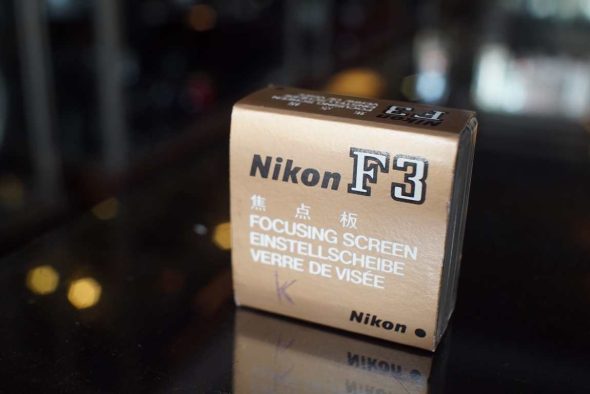 Nikon F3 focusing screen type K (red dot), cased