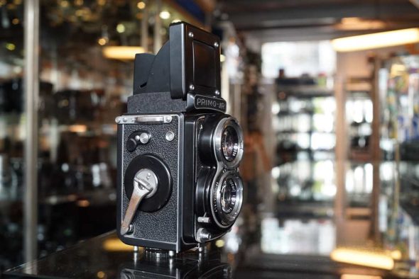 Primo Junior 4×4 TLR w/ Topcor 60mm f/2.8 lens