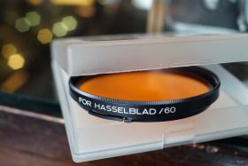 Hasselblad B60 Orange contrast filter, cased