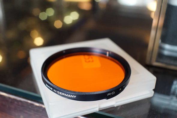 Hasselblad B60 Orange contrast filter, cased