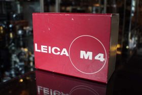 Empty Leica 10400 M4 box